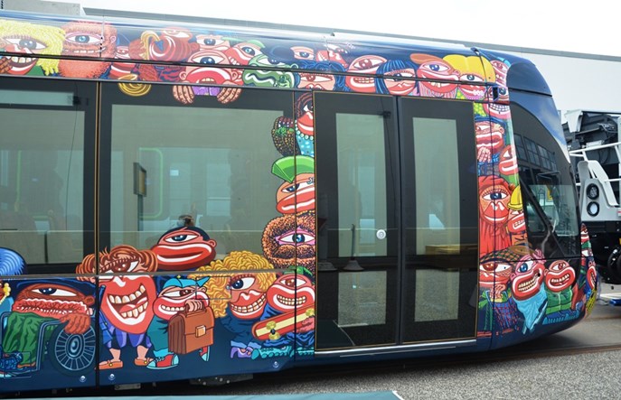 Artystyczny Citadis dla Aubagne